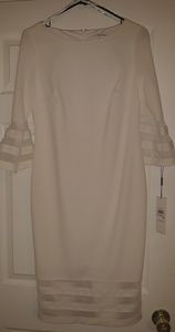 White Calvin Klein Dress